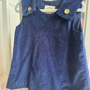 The Beaufort Bonnet Company Navy Blue Kids Formal Dress